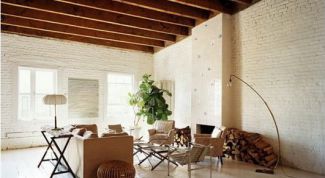 Картинка по теме - как покрасить кирпичную стену