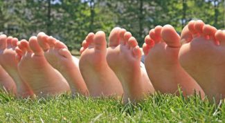 Картинка по теме - почему подошвы горят