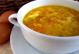 Картинка по теме - как приготовить суп с яйцом