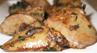 Картинка по теме - как пожарить куриную печенку