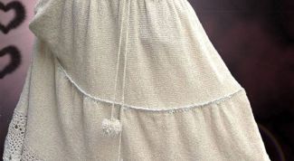 Картинка по теме - как вязать юбку спицами