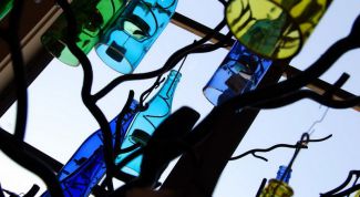 Картинка по теме - как использовать стеклянные бутылки