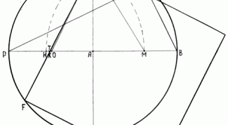 Картинка по теме - как нарисовать в круге треугольник