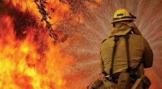 Картинка по теме - как себя вести при возникновение пожара