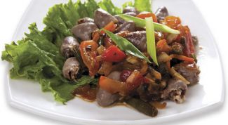 Картинка по теме - как жарить куриные сердца