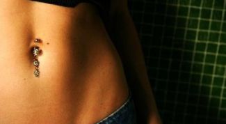 Картинка по теме - как проколоть пупок дома