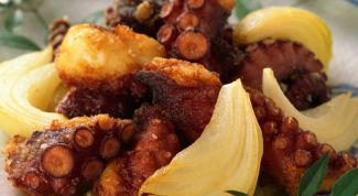 Картинка по теме - как жарить осьминога