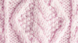 Картинка по теме - как вязать спицами ромбы