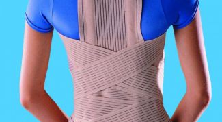 Картинка по теме - как носить ортопедический корсет