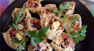 Картинка по теме - как готовить фаршированные макароны