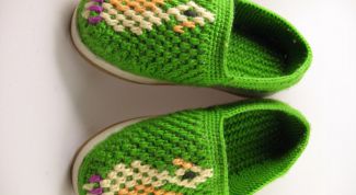 Картинка по теме - как научиться вязать тапочки