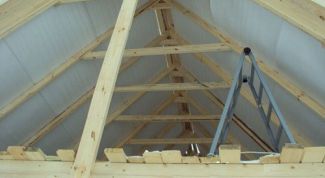 Картинка по теме - как укладывать изоспан