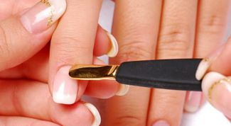 Картинка по теме - как удалить заусенцы