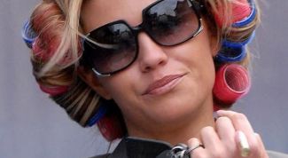 Картинка по теме - как накручивать на крупные бигуди