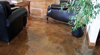 Картинка по теме - как делать бетонные полы