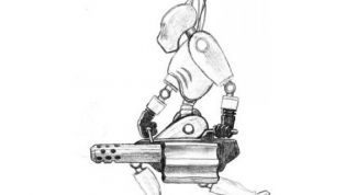 Картинка по теме - как научиться рисовать робота