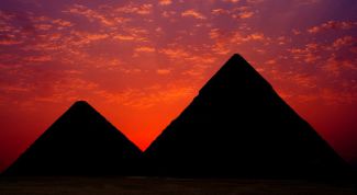 Картинка по теме - как нарисовать египетскую пирамиду