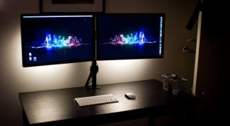 Картинка по теме - как подключить два монитора к одному системнику