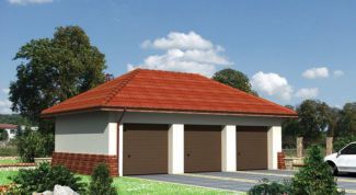 Картинка по теме - как перекрыть крышу в гараже