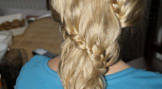 Картинка по теме - как вплести в волосы косичку
