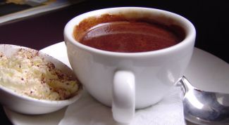 Картинка по теме - как пить горячий шоколад