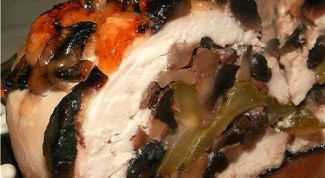 Картинка по теме - как приготовить куриные грудки с грибами