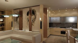 Картинка по теме - как объединить кухню и гостиную