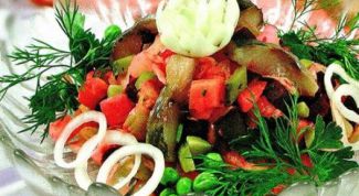Картинка по теме - как украсить винегрет