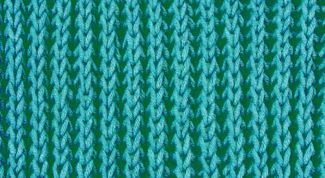 Картинка по теме - как вязать полупатентную резинку