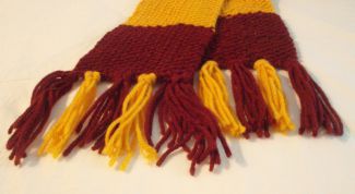 Картинка по теме - как связать бахрому для шарфа