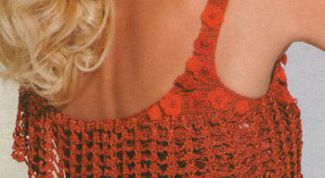 Картинка по теме - как связать бретельки