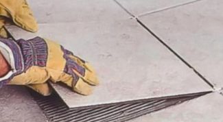 Картинка по теме - как заменить одну плитку на полу