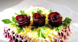 Картинка по теме - как вырезать розу из свеклы