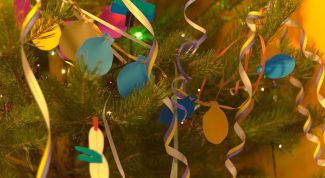 Картинка по теме - как сделать своими руками гирлянду из бумаги