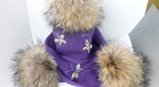 Картинка по теме - как сделать меховой помпон