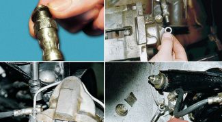 Картинка по теме - как менять тормозной шланг