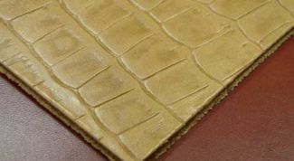 Картинка по теме - как отличить прессованную кожу