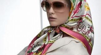 Картинка по теме - как завязывать головной платок