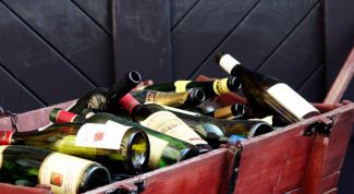 Картинка по теме - как отмыть бутылку