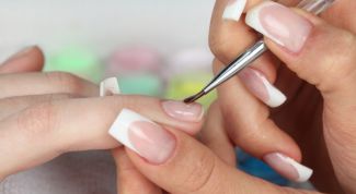 Картинка по теме - как наносить блестки на ноготь