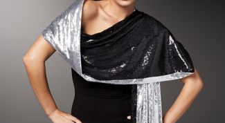 Картинка по теме - как носить шарфы-палантины