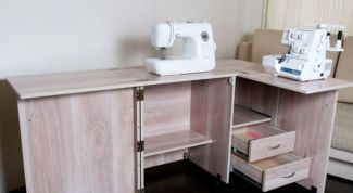 Картинка по теме - как сделать стол для швейной машинки
