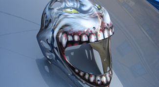 Картинка по теме - как раскрасить шлем