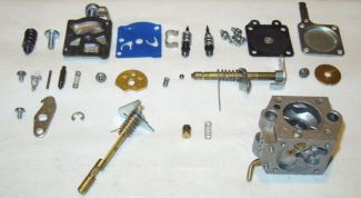 Картинка по теме - как прочистить карбюратор бензопилы