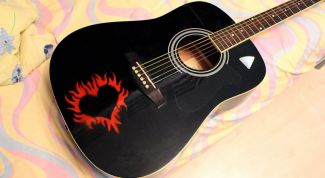 Картинка по теме - как разрисовать гитару