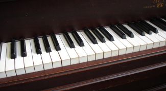 Картинка по теме - как настроить гитару по пианино
