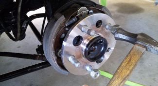 Картинка по теме - как поменять шпильку на ступице