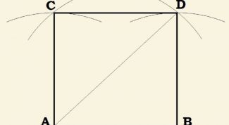 Картинка по теме - как начертить квадрат с диагоналями