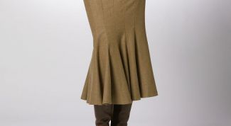 Картинка по теме - как сделать выкройку юбки годе