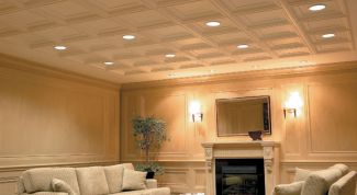 Картинка по теме - как клеить подвесные потолки